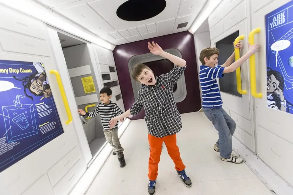 Space Station in Space Place