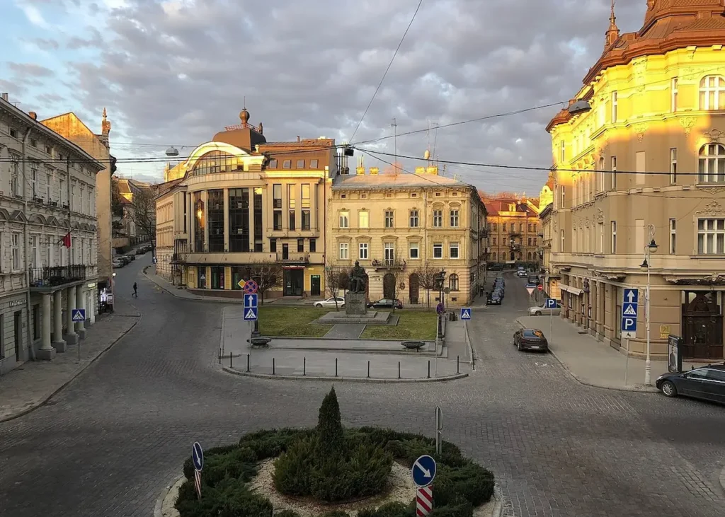 Streets of Lviv, Ukraine