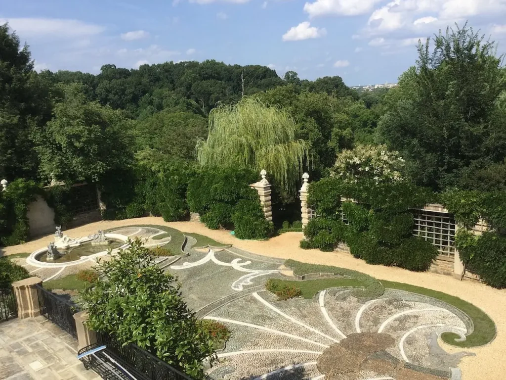 Pebble Garden at Dumbarton Oaks
