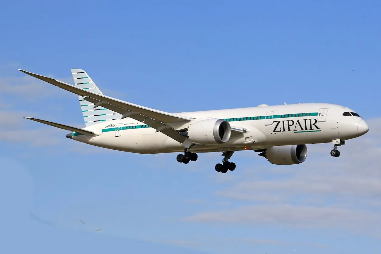 Zipair offers the cheapest flights from Vancouver to Tokyo Japan