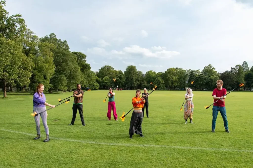 Fire Dancing with Iga