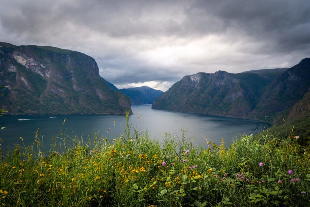 My photo of a fjord near Bergen