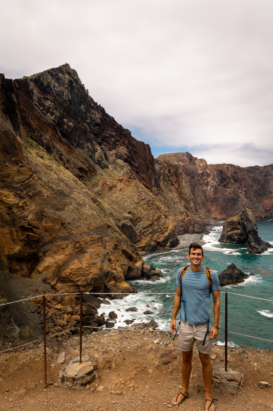 My photo of me at Cabo Girao cliffs
