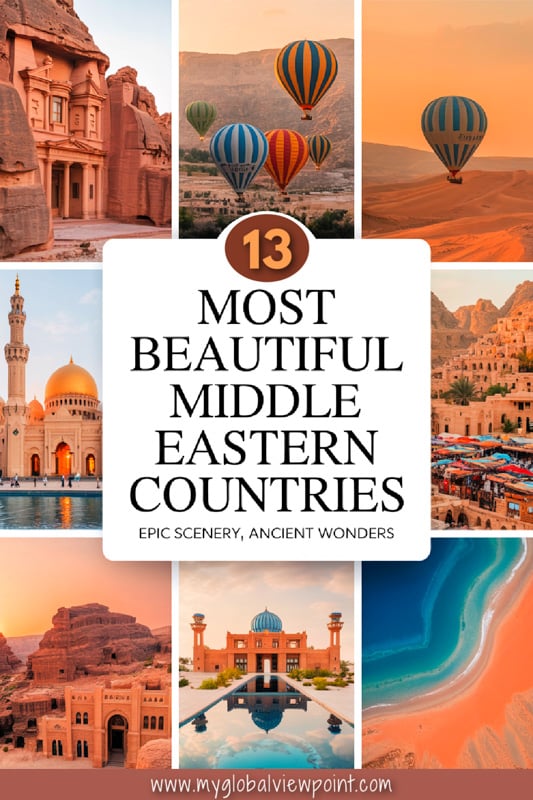Most gorgeous Middle Eastern countries