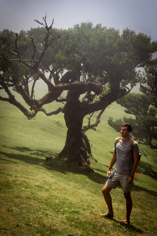 My photo in the Fanal Forest