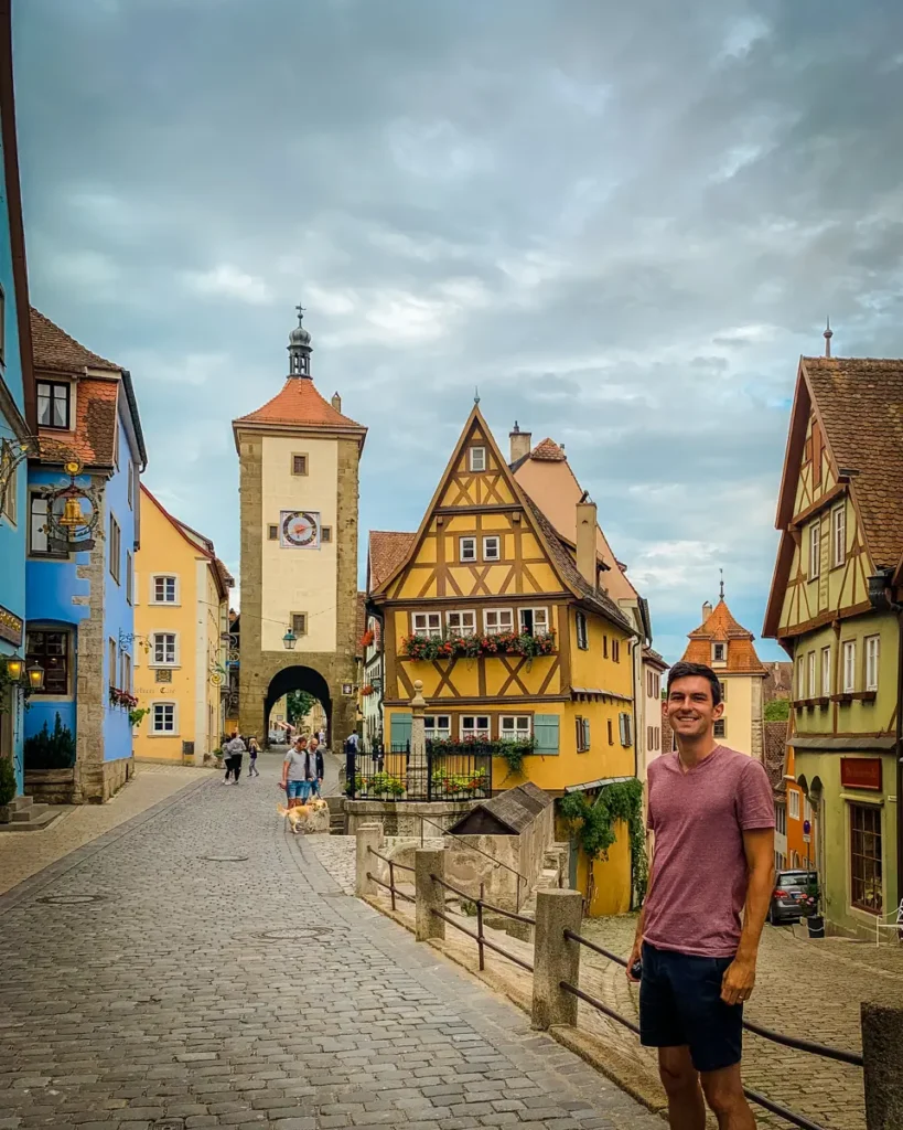 My photo of me in Rothenburg ob der Tauber
