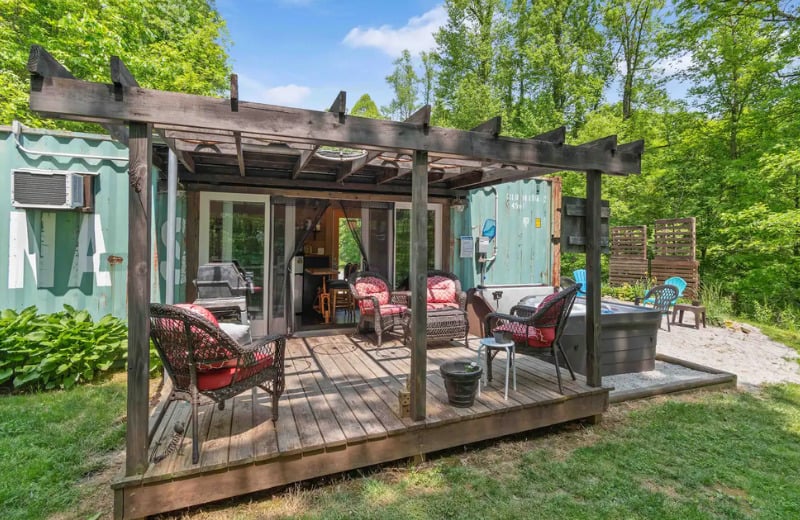 Riverside Hideout Shipping Container