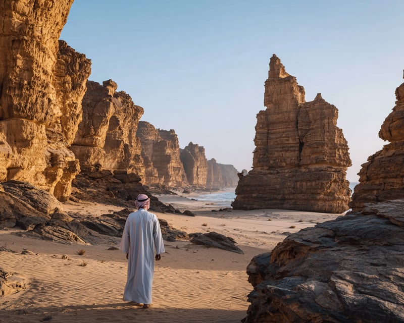 Saudi Arabia has some of the most scenic beauty in the Middle East