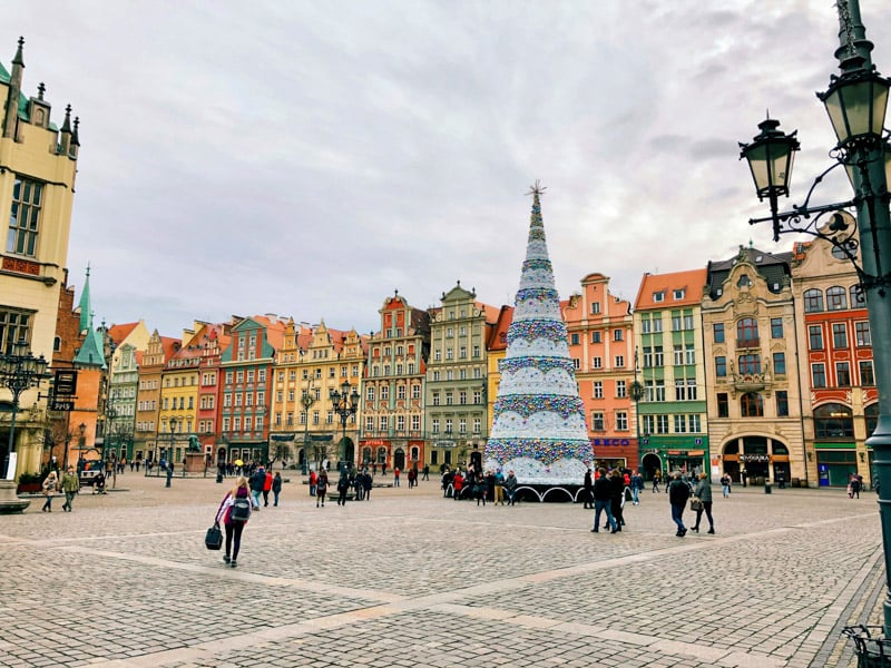 Wroclaw Old Town square