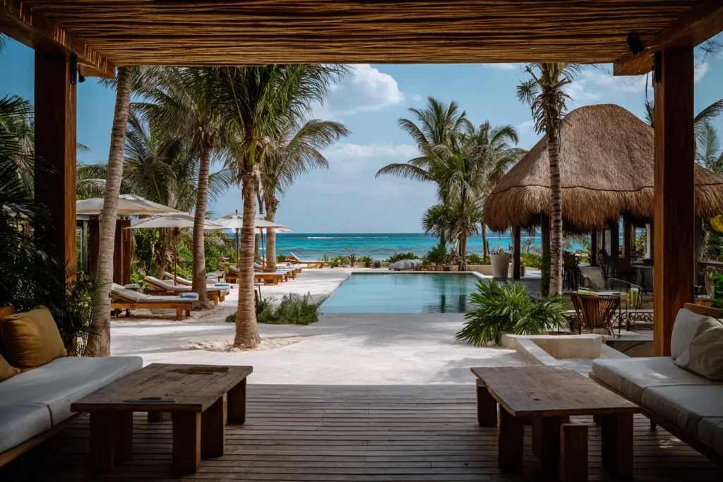 Tulum beach club and resort