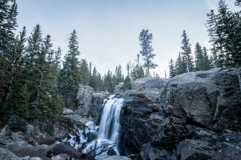 lberta Falls, a popular waterfall near Bear Lake, is a quick, rewarding hike just over a mile round trip.