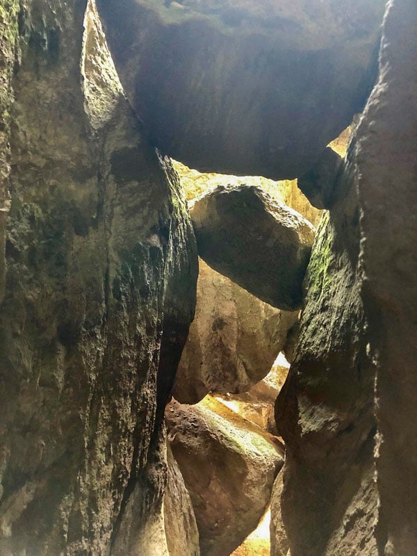 Image showing Balconies Cave at the Pinnacles National Park