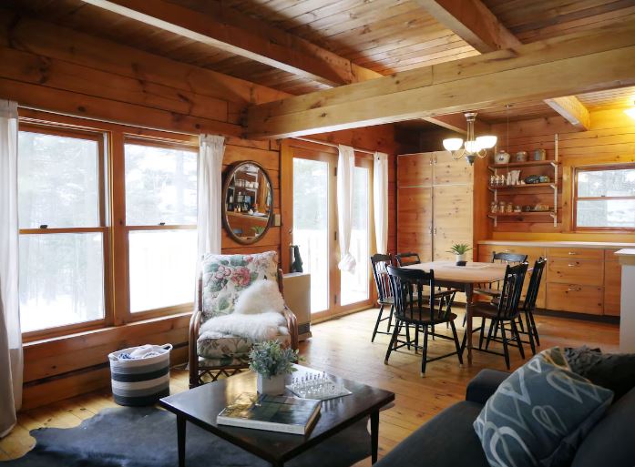 Charm and rustic living space