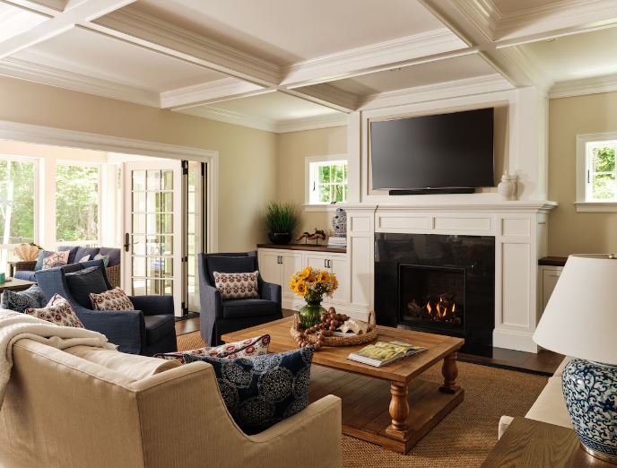 Elegant interior living space