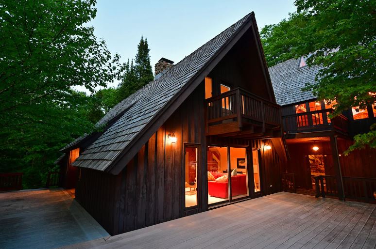 Gorgeous a-frame home for rent in Stowe, VT
