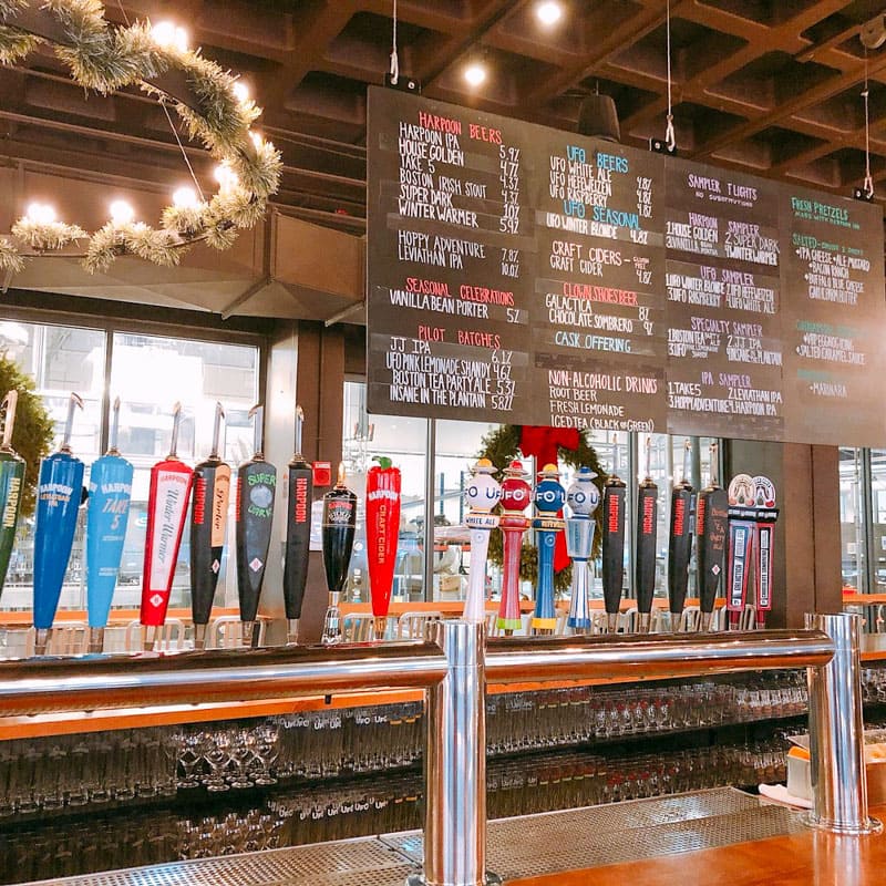 Harpoon Brewery & Beer Hall is one of the things to do in Southie (South Boston).