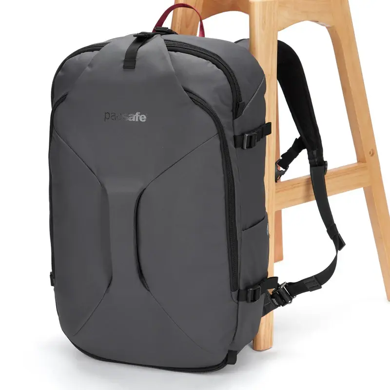 Pacsafe Venturesafe EXP45 anti-theft travel backpack, one of the best backpacks for South America