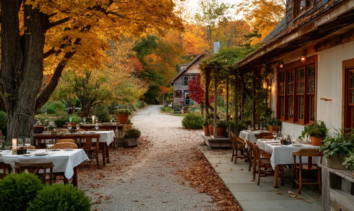 Berkshires Dining Experience in the fall