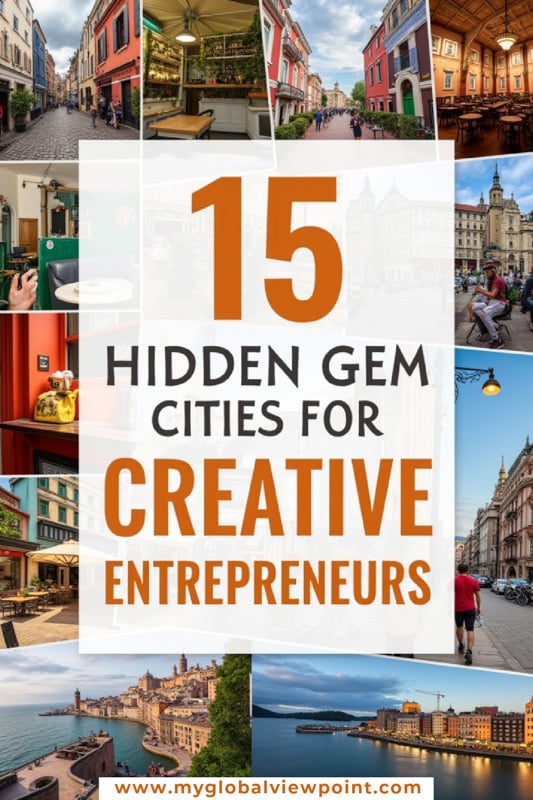 Best destinations for creative entrepreneuer nomads