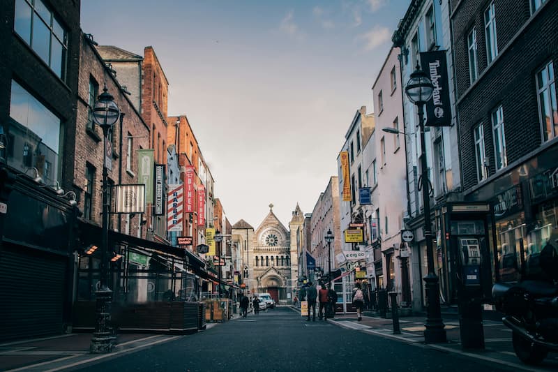 From Boston, fly to Dublin for beautiful streets and lively pubs