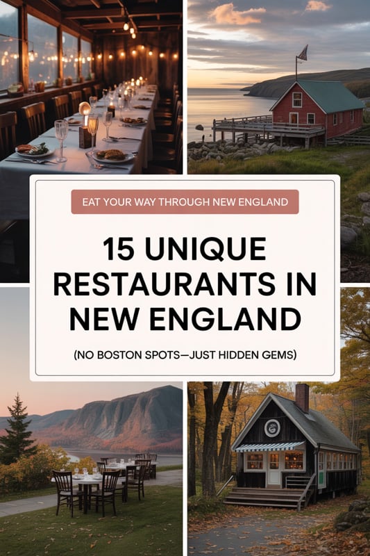 My photo on the best New England restaurants outside of Boston