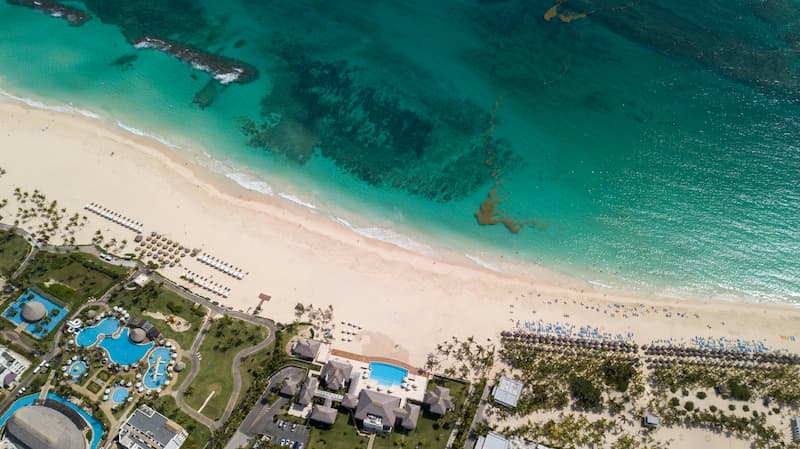 Beautiful beach in Punta Cana