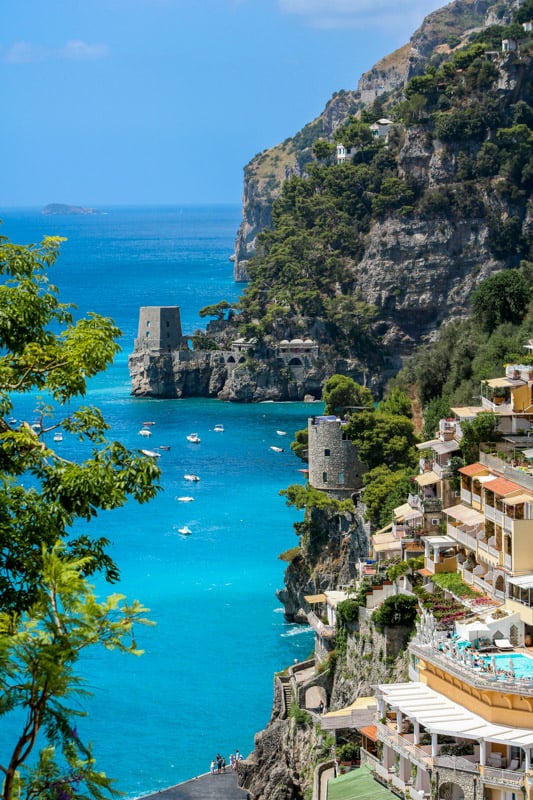 Amalfi coastal town
