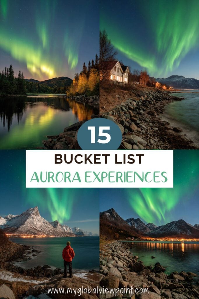 Northern Lights bucket list experiences pin