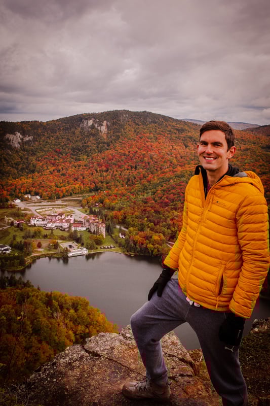 My photo of me in Dixville Notch