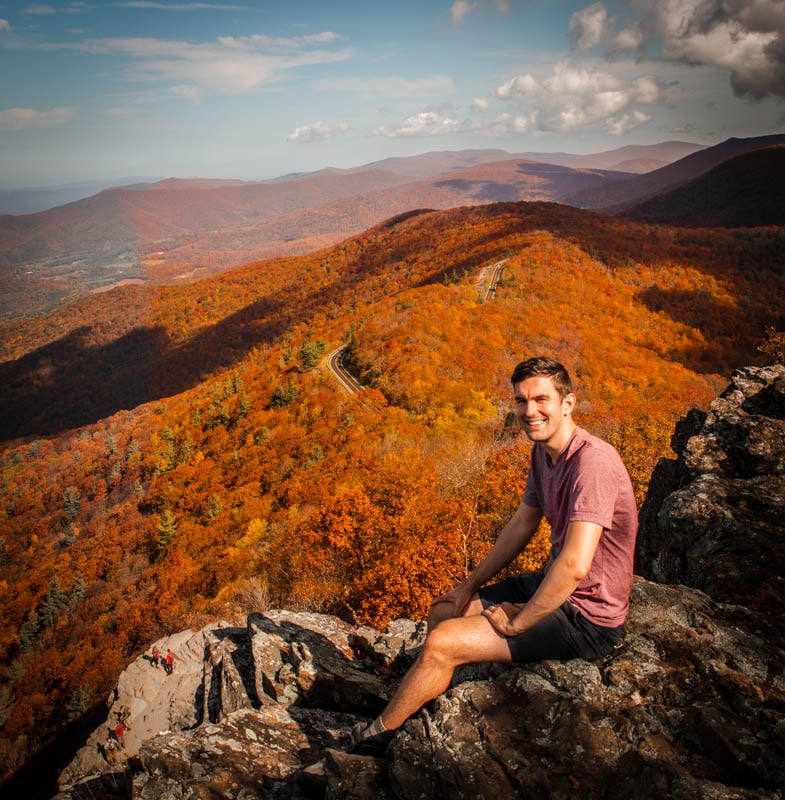 Me in Shenandoah National Park
