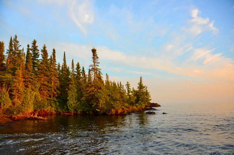Lake Superior in Michigan