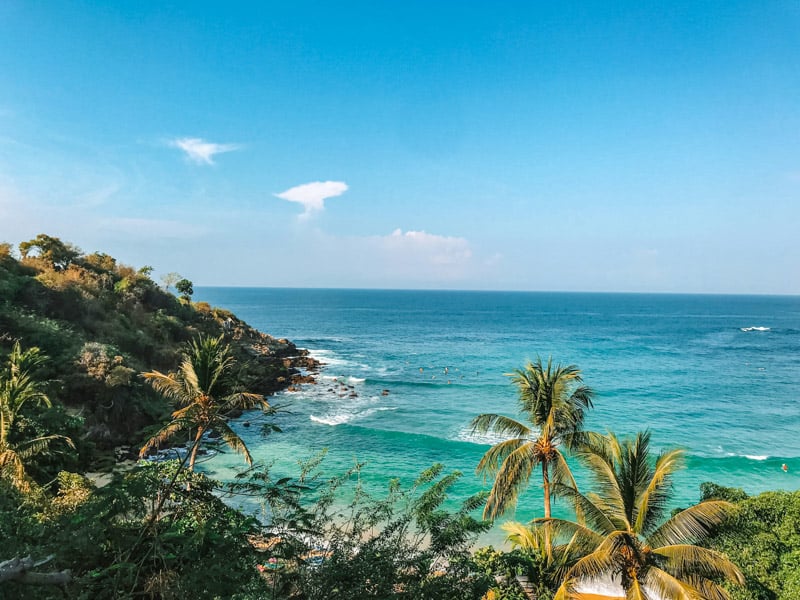 Puerto Escondido has gorgeous beach views