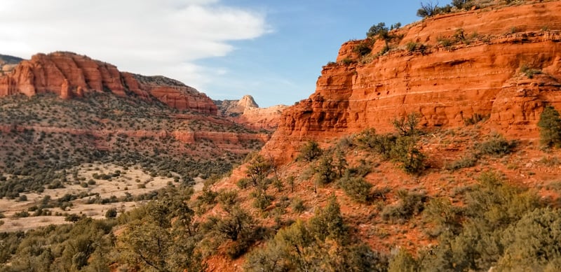 Early fall foliage season in Sedona