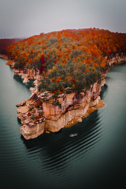 My photo of Summersville Lake in West Virginia