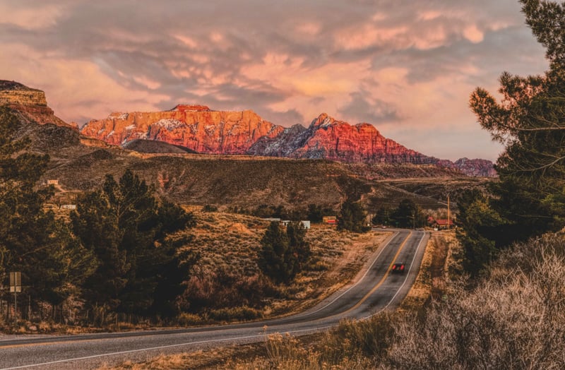 Zion National Park in October is super unique