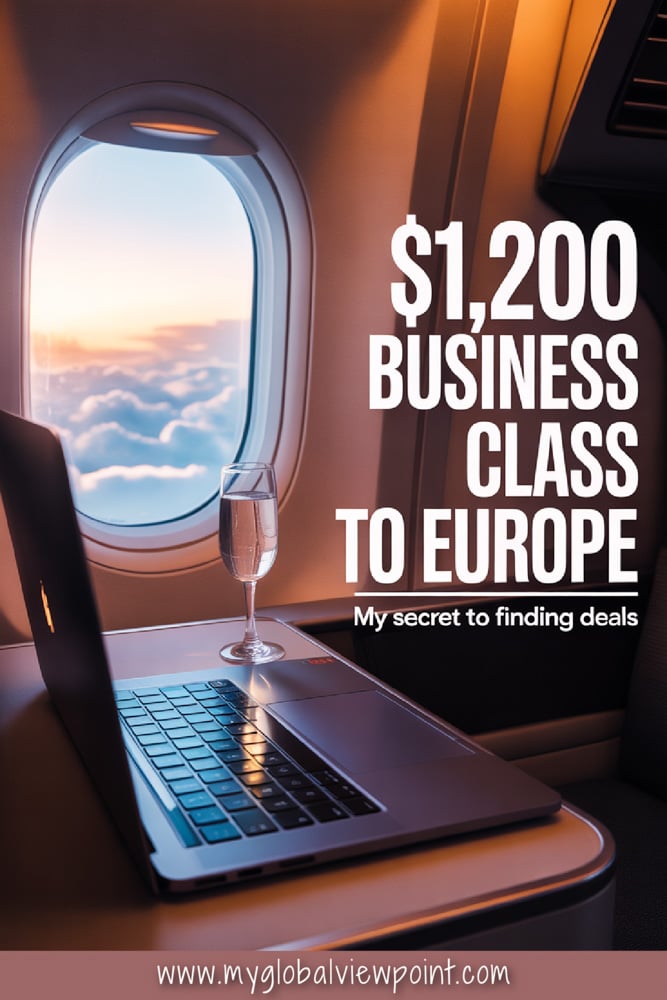 My pin on finding deals on business class to Europe