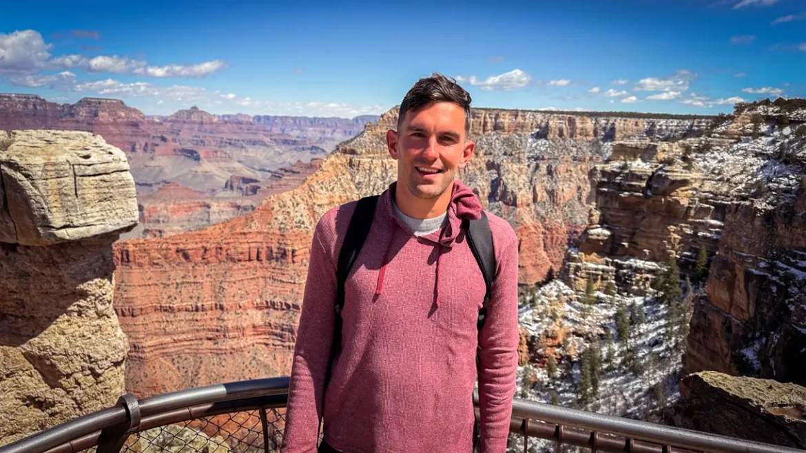 Jon Miksis at the Grand Canyon