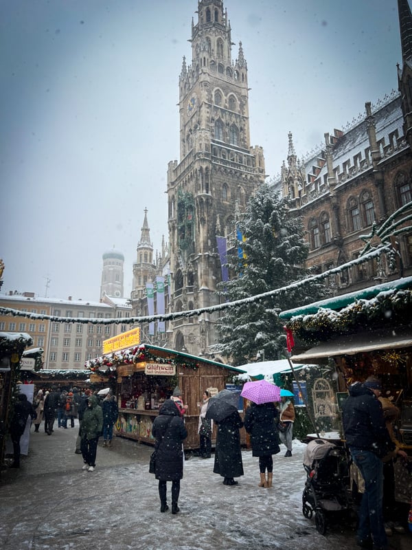My favorite Christmas Market in Munich at Marienplatz