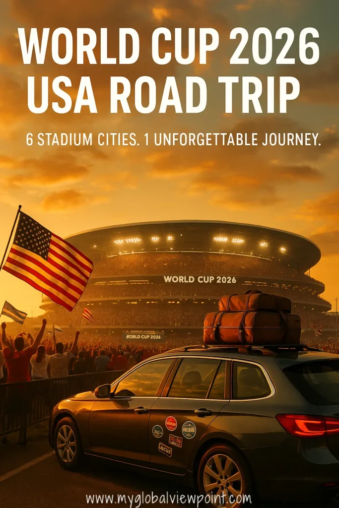 Pinterest photo of my US world cup road trip itinerary