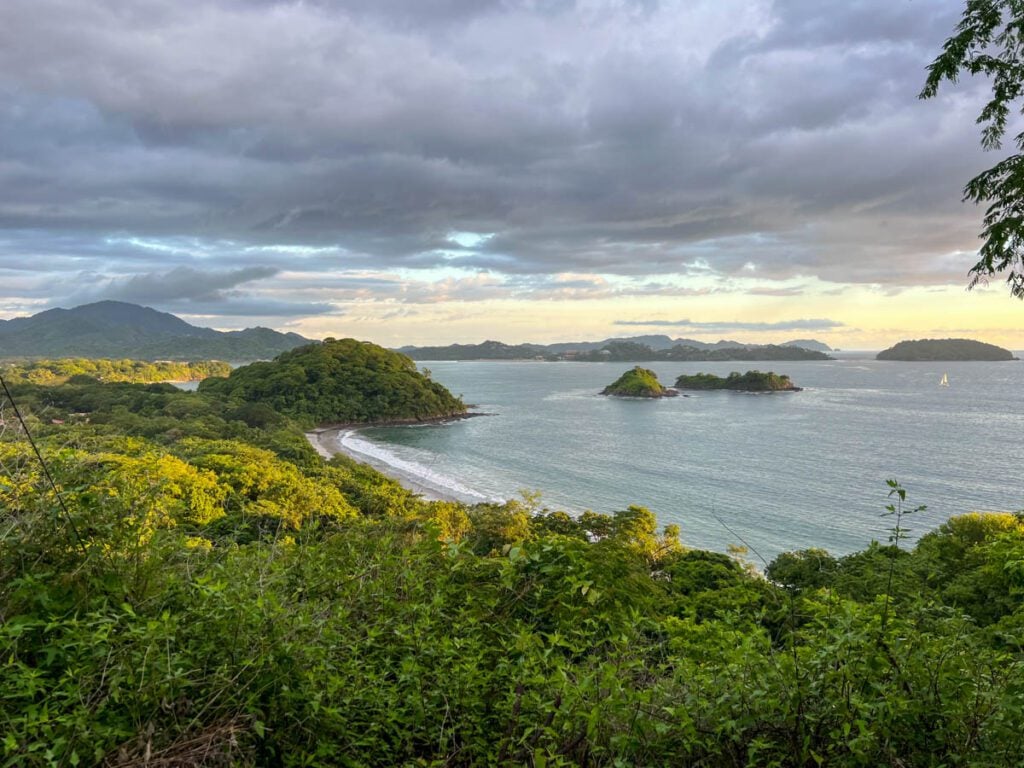 My photo of the beautiful coastline in Costa Rica