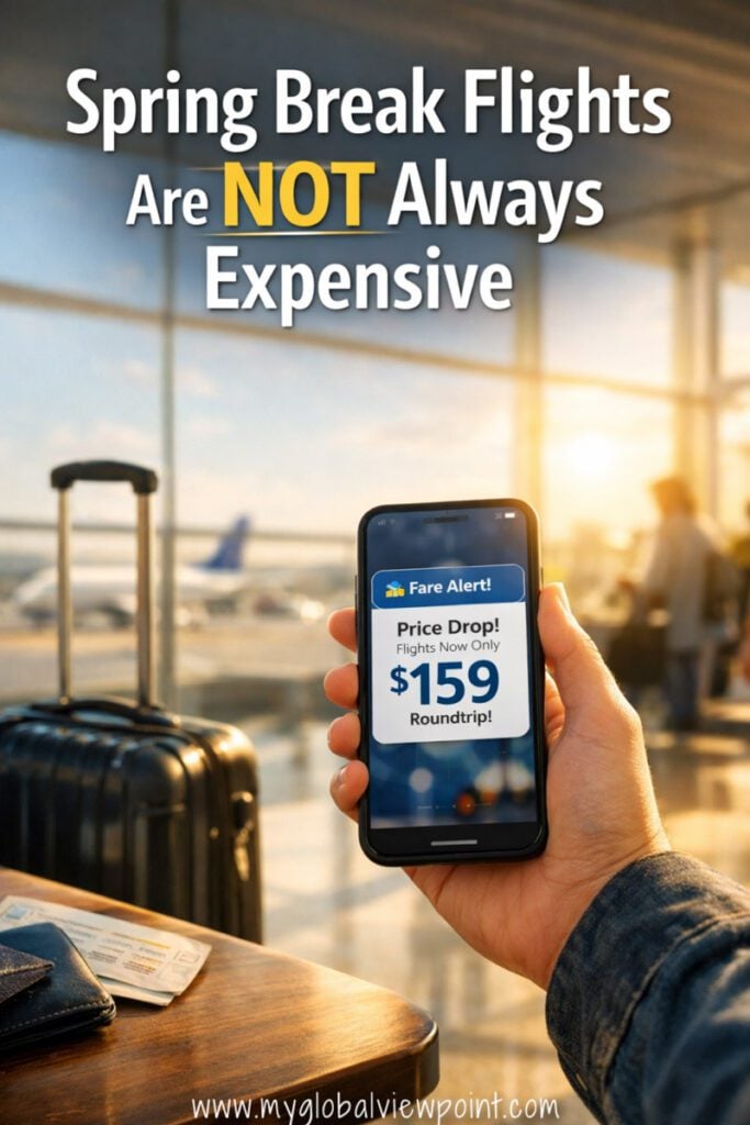 Economical spring airline tickets