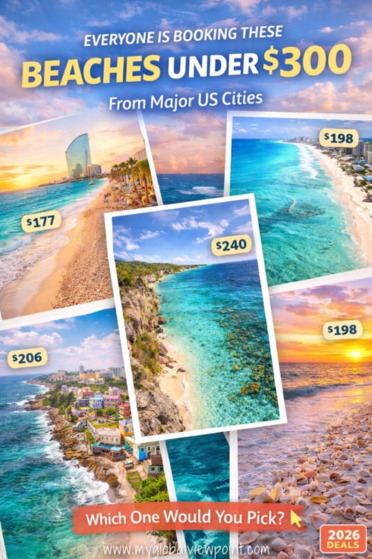 My favorite beach getaways under $300 roundtrip