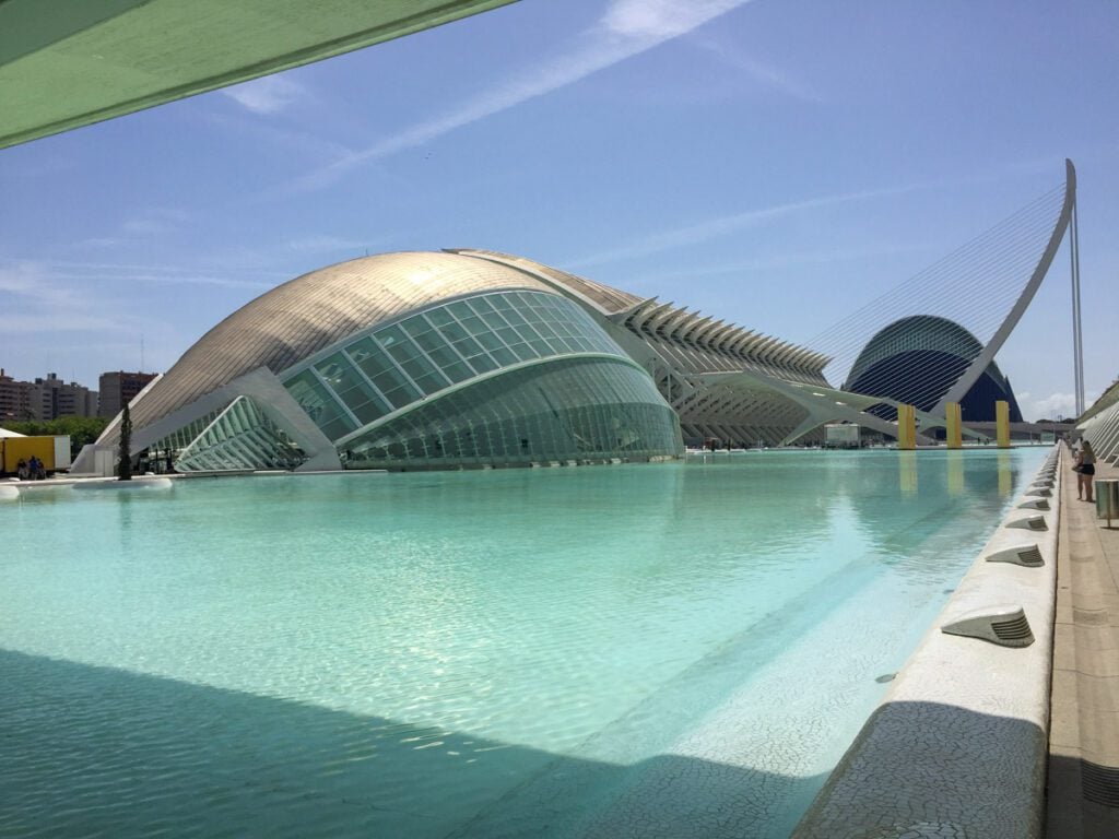 My photo of Valencia's iconic science museum: Ciudad de las Artes y las Ciencias