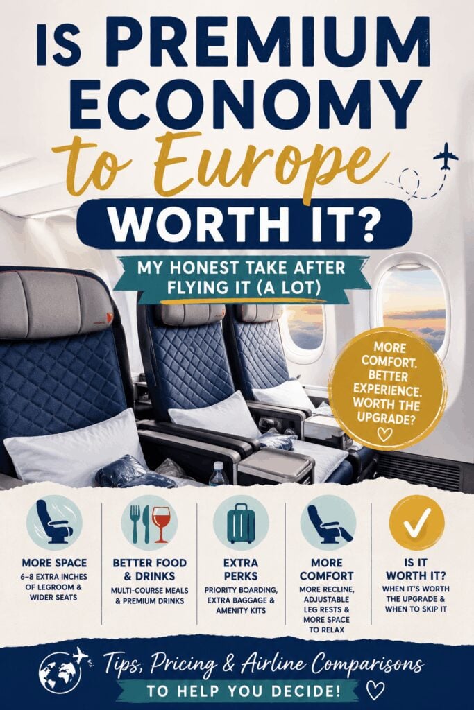 Premium economy to Europe