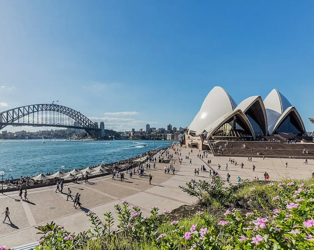 Sydney Opera House and Harbour Bridge