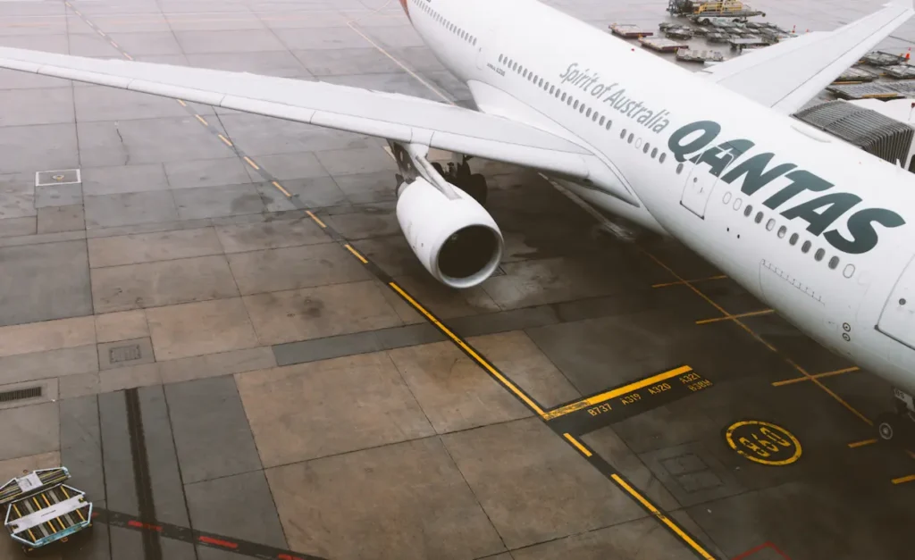 Qantas "Spirit of Australia" Airbus aircraft