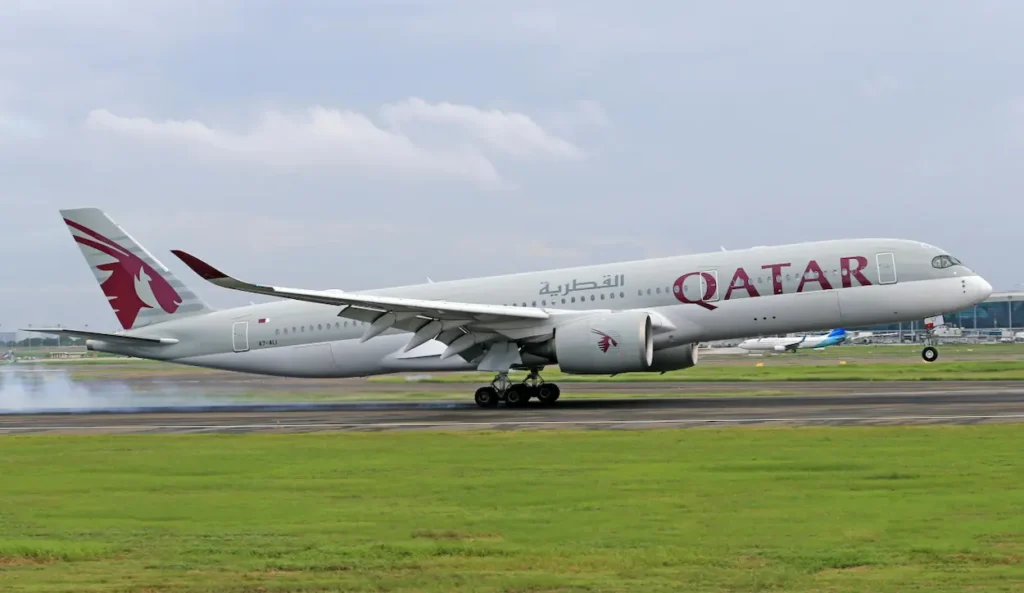 Qatar Airways Airbus A350 aircraft
