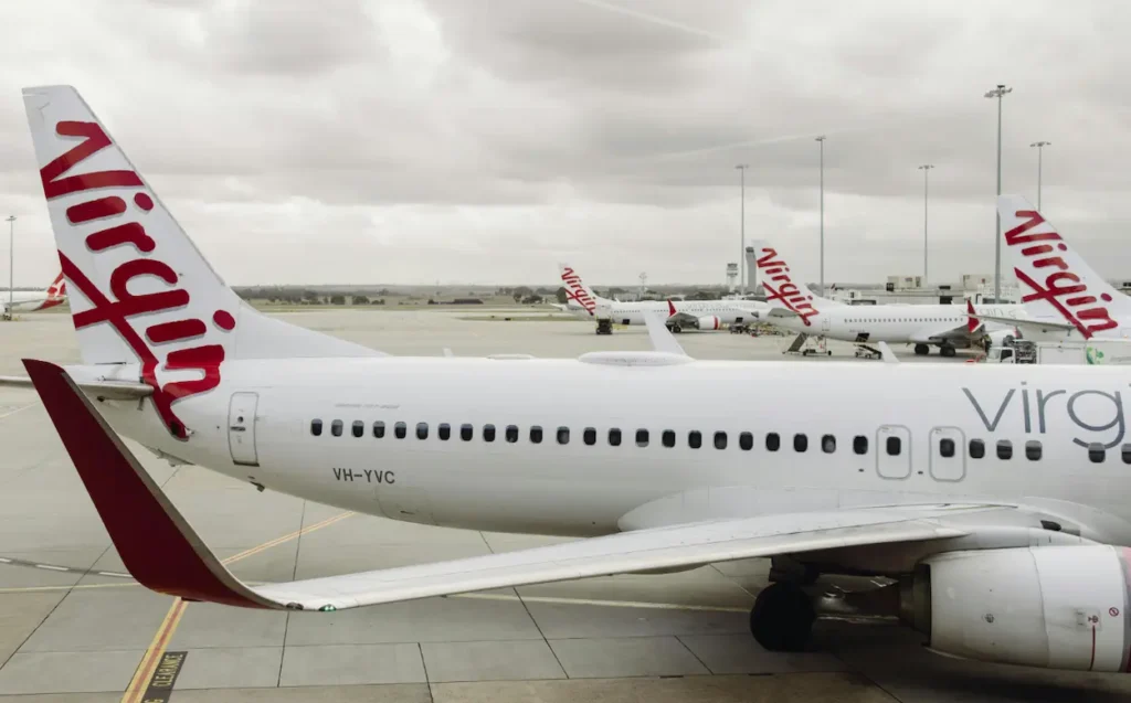 Virgin Australia Boeing 737 aircraft