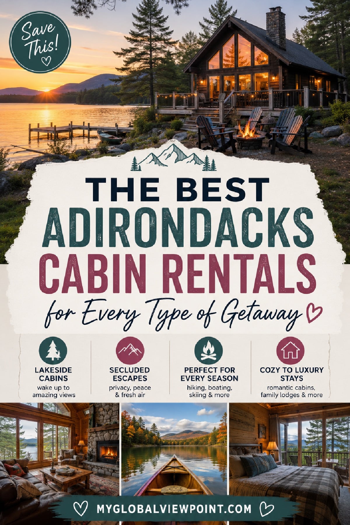 Best Cabin Rentals in the Adirondacks