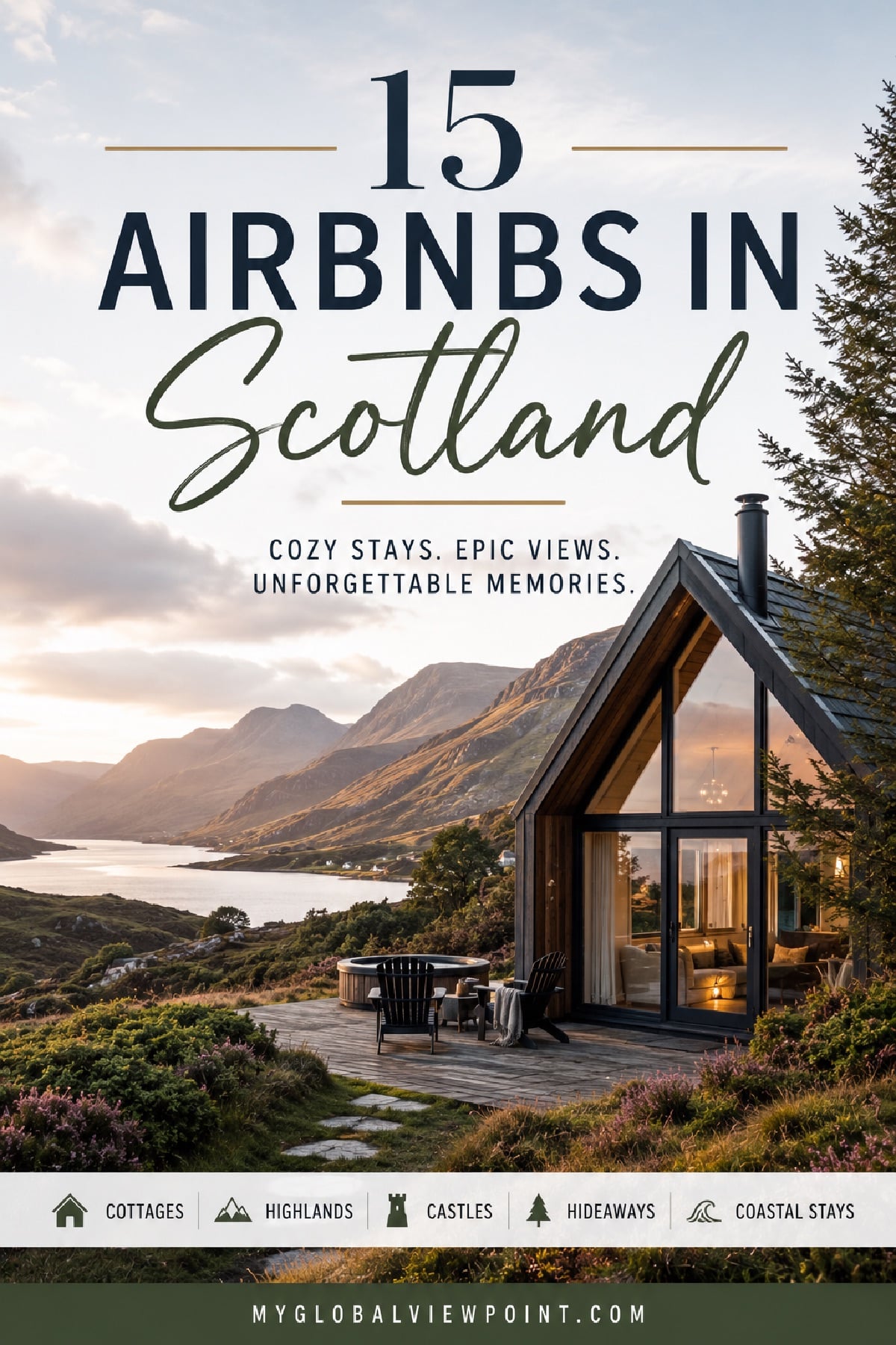 Top Airbnb rentals in Scotland to rent